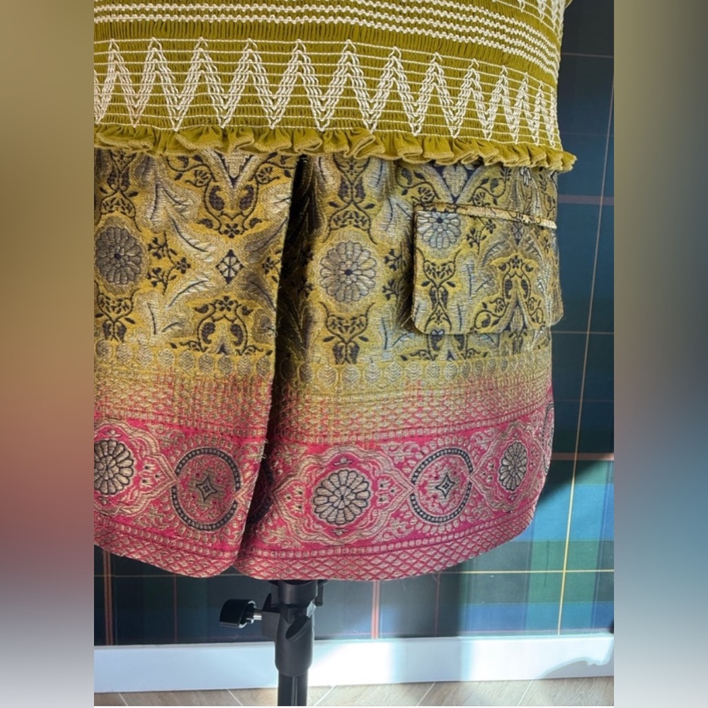 ***SOLD***Christian Dior by John Galliano Fall 2002 Runway Brocade Skirt - Picture 5 of 7